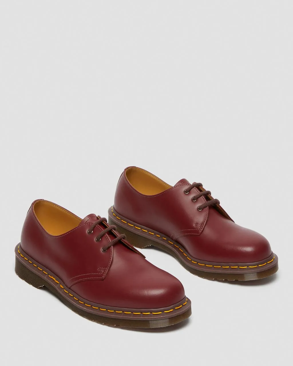 Туфли-оксфорды Dr. Martens 1461 Vintage Made in England, красный — фото 4