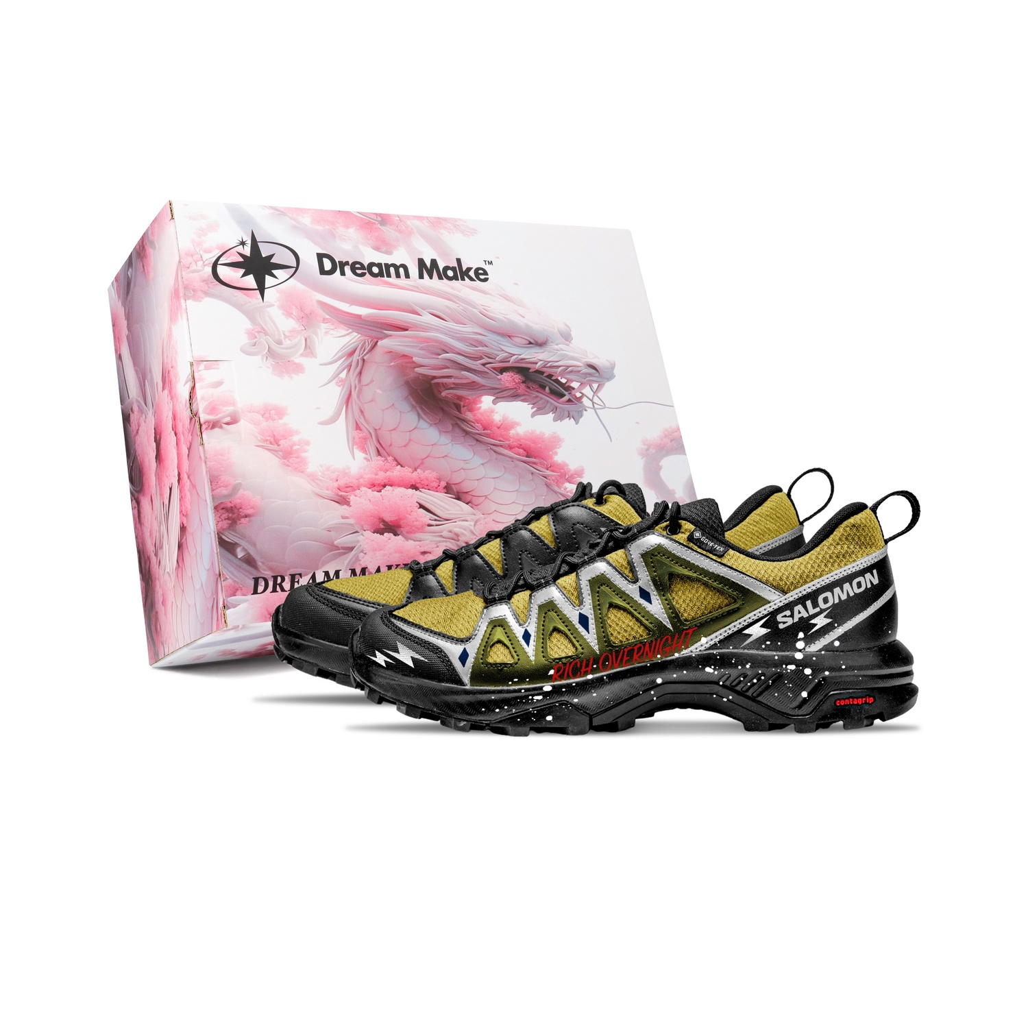 

SALOMON Кроссовки X Braze Mountaineering & Hiking Shoes Men's Low top Red