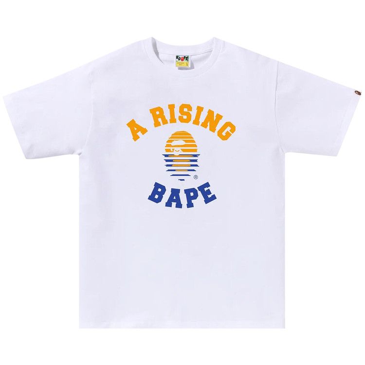 

Футболка BAPE A Rising Bape Tee, White