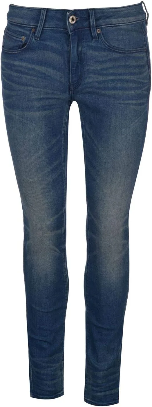 

G-Star женские джинсы 3301 Contour High Rise Skinny Benwick Stretch Denim Dark Aged