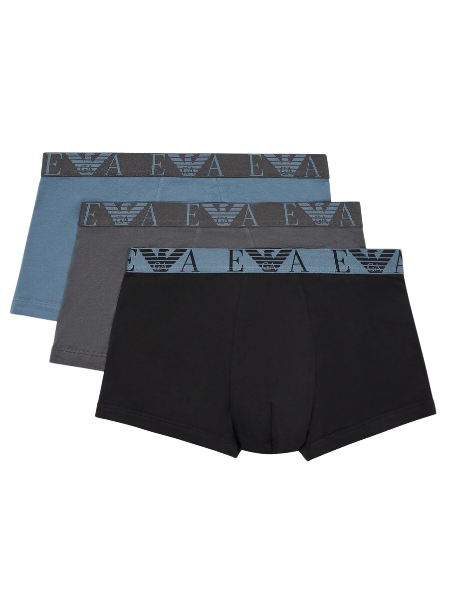 

Боксерские шорты Emporio Armani, цвет Dusty blue/Muddy colored/Black