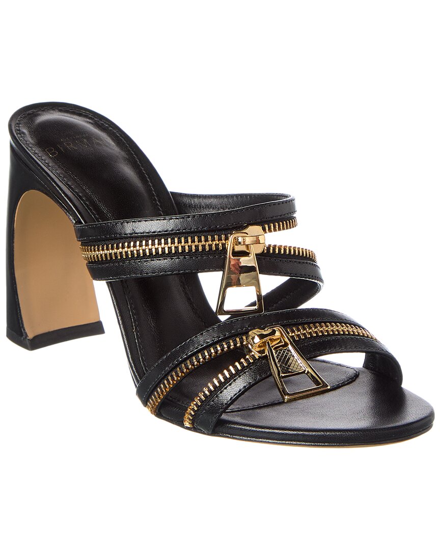 Alexandre Birman Zoe 90 Leather Sandal, черный