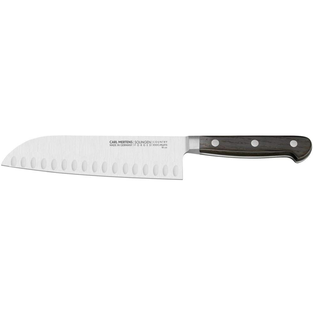 

Нож Carl Mertens Country Santoku 7 дюймов, черный