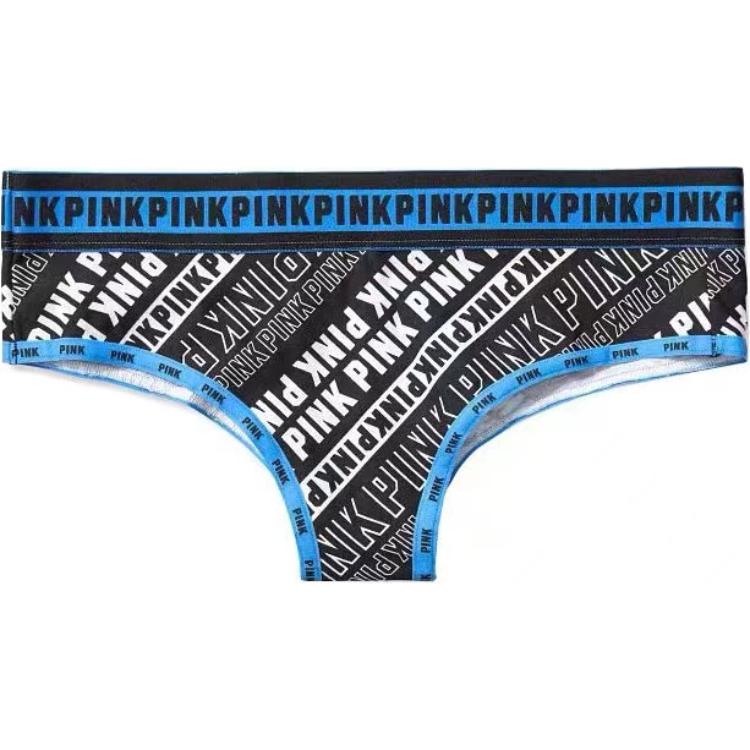 

Victoria's Secret Женские трусы 1 упаковка синий черный Letter