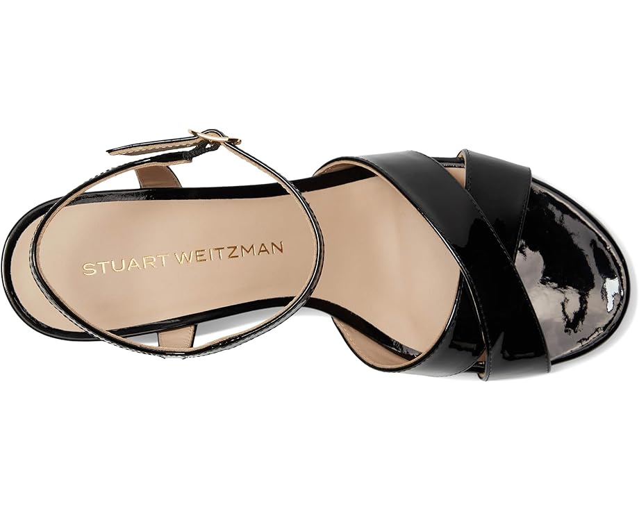 Туфли Stuart Weitzman Dayna Demi Wedge, черный — фото 2