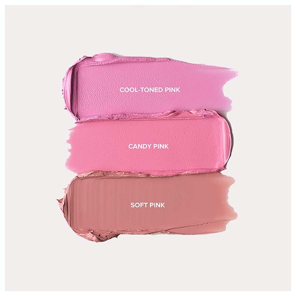Трио кремовых румян ANASTASIA BEVERLY HILLS Magic Touch Blush Trio, pink trio — фото 3
