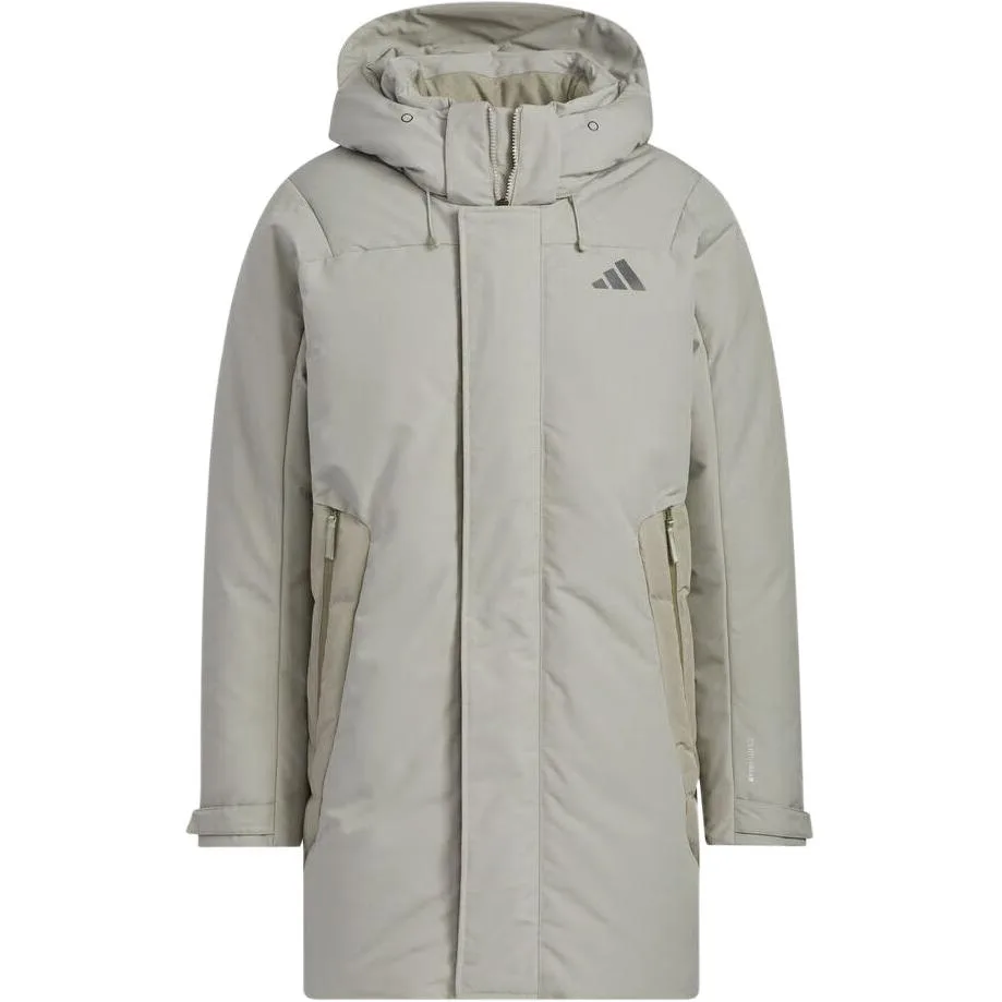 Пуховик TH HA DOWN PK мужской Adidas, хаки