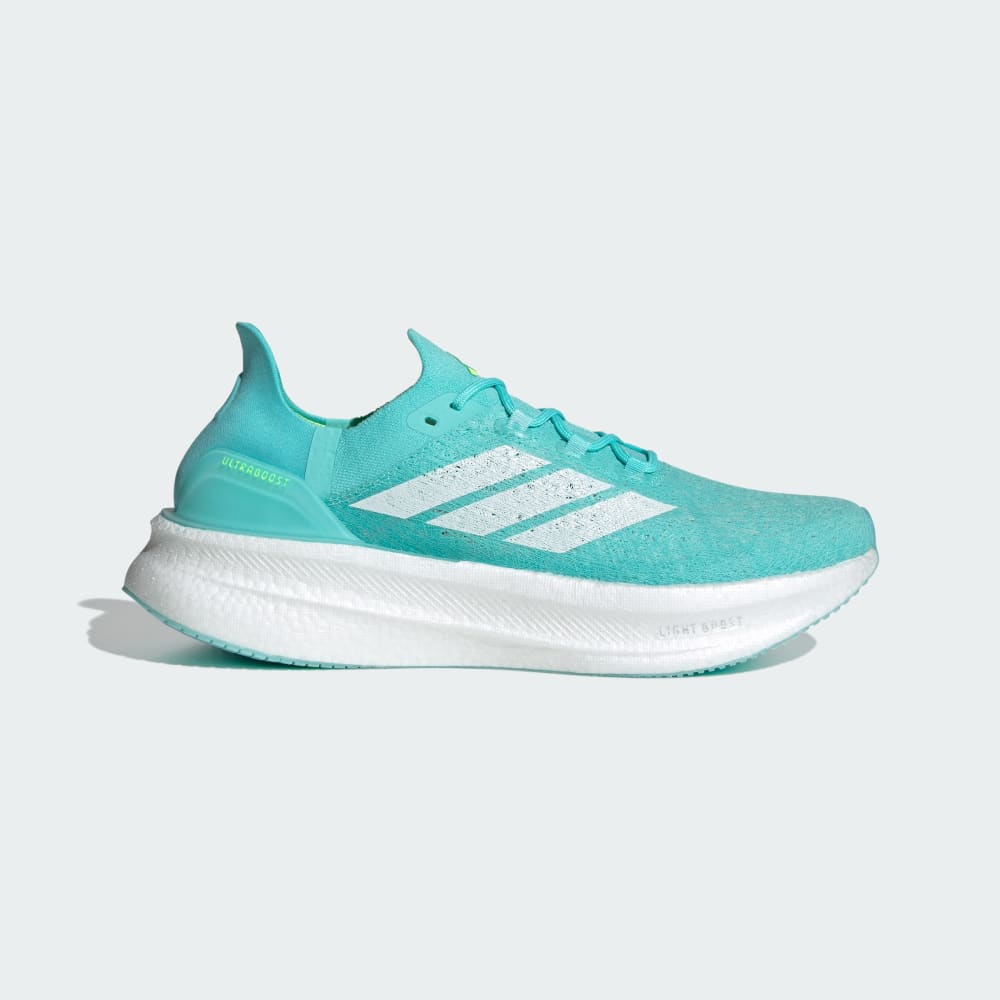 

Кроссовки Adidas Ultraboost 5 Strung Shoes, цвет Flash Aqua/Cloud White/Lucid Lemon