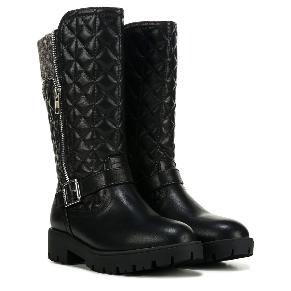 

Детские ботинки Cecilia с высоким голенищем Little/Big Kid Xoxo, черный