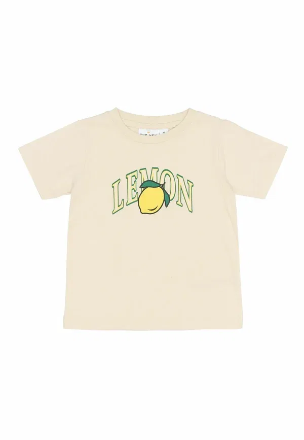 Футболка Tshelly s_s tee print t-shirt The New Siblings, гардения — фото 2