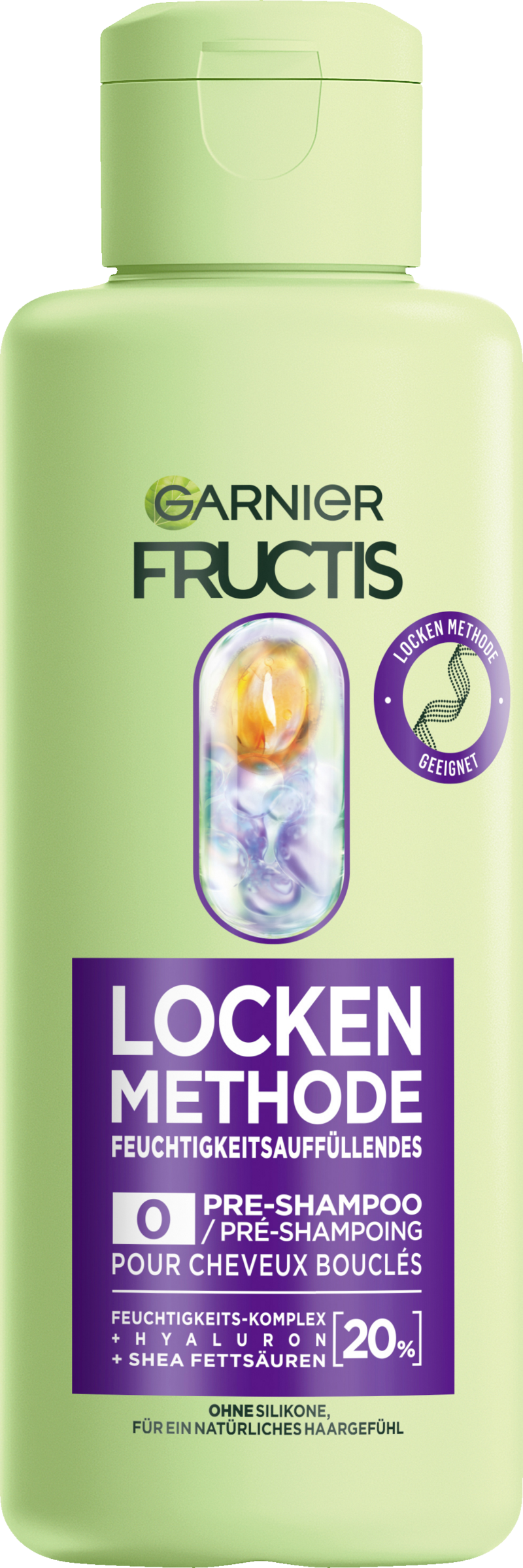 

Шампунь Garnier Fructis Locken Methode Feuchtigkeitsauffüllendes Pre-Shampoo