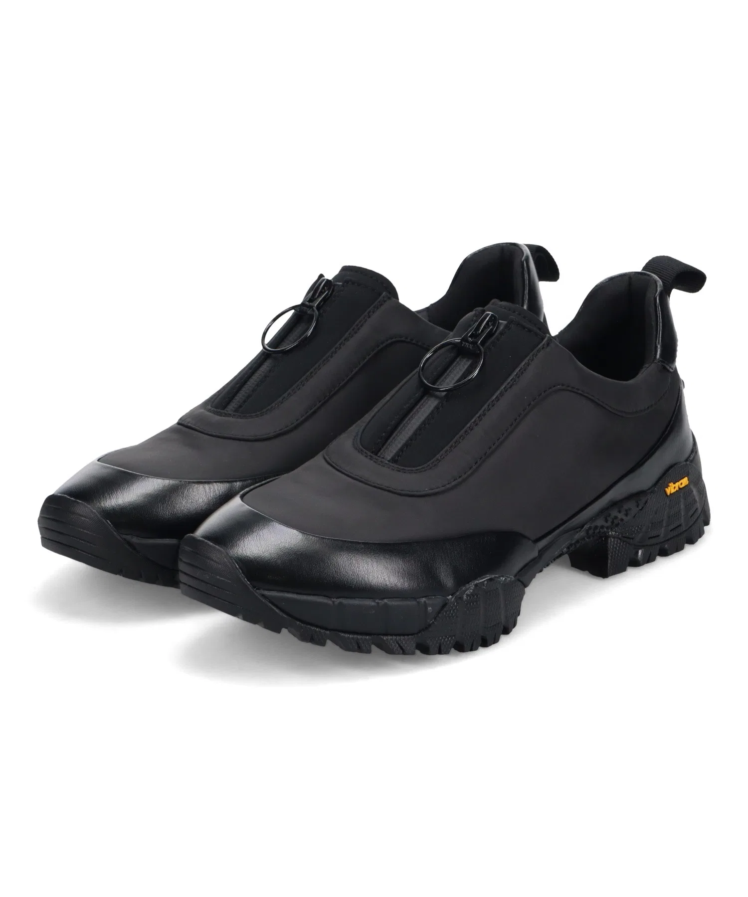 Мужские кроссовки с VIBRAM подошвой whoop-de-doo чёрные