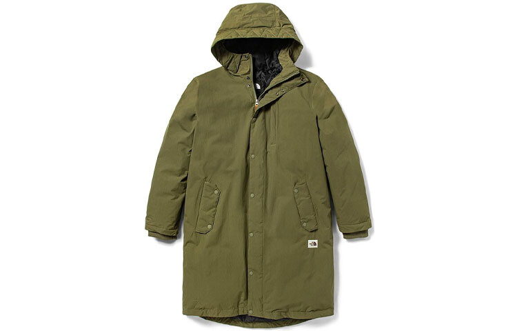 

THE NORTH FACE Мужской пуховик, цвет Army Green