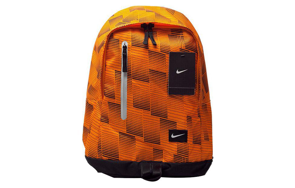 

Nike Полиэстеровый рюкзак унисекс оранжевый