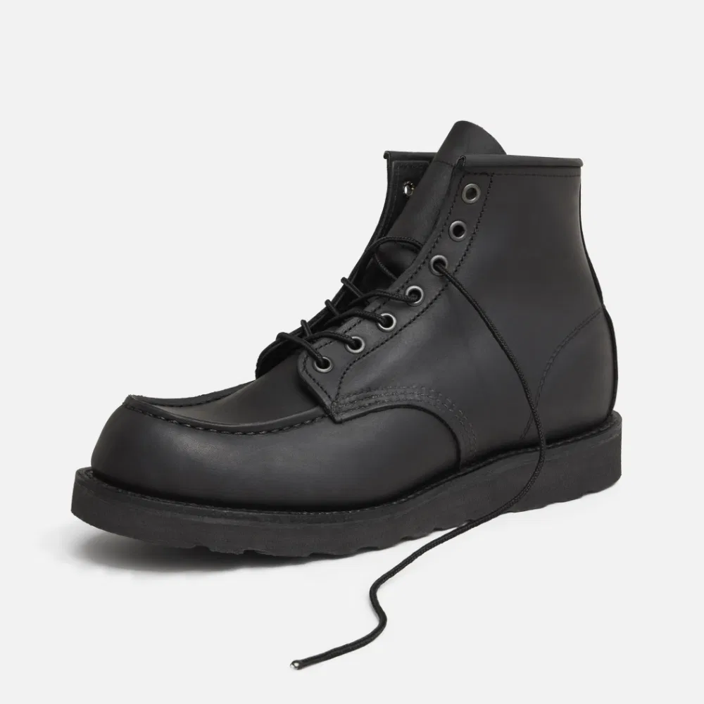 Мужские ботинки 6 Inch Moc Toe 8074 цвета Black Harness от Red Wing Shoes — фото 3