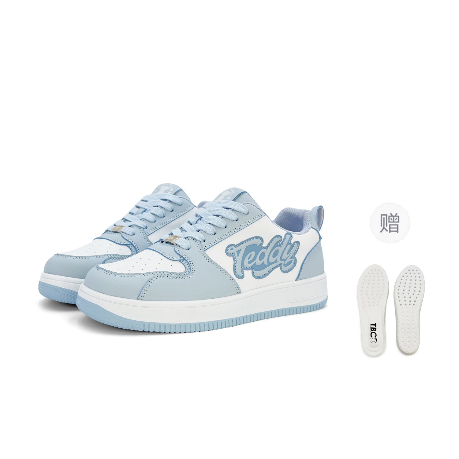 

Teddy Bear Collection Модные повседневные универсальные кроссовки Air Force 1 Low Top Skateboard Unisex небесно-голубые [с бесплатной резиновой стелькой для большего комфорта]