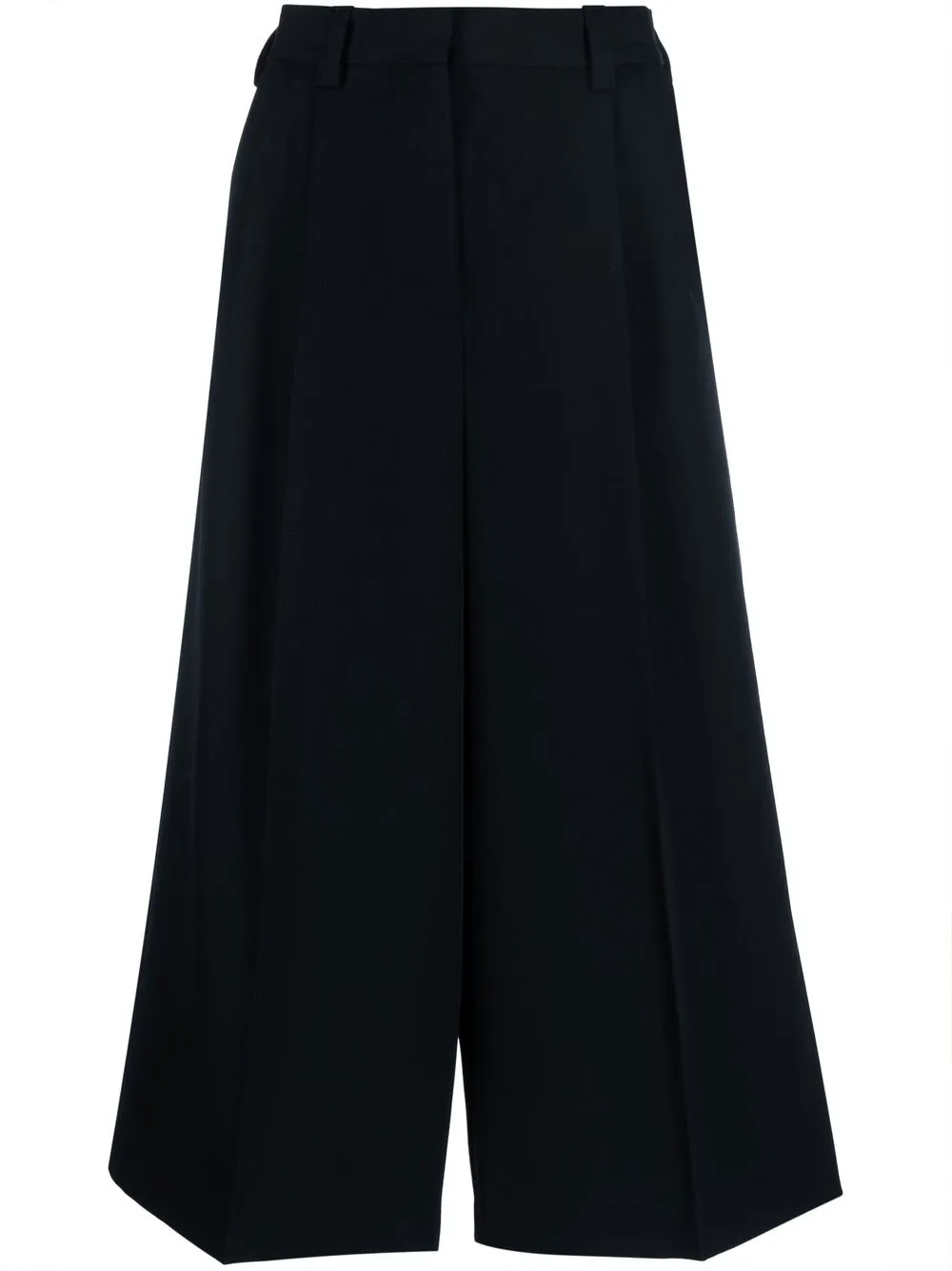 

Укороченные брюки свободного кроя Marni, черный
