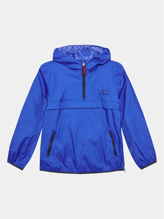 

Анорак regular fit Tommy Hilfiger, синий