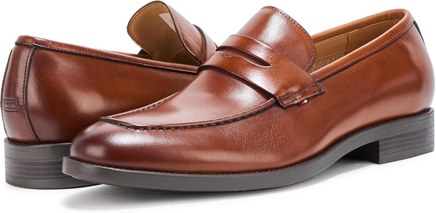 Мужские лоферы Tommy Hilfiger Covel, Medium Natural Leather — фото 3