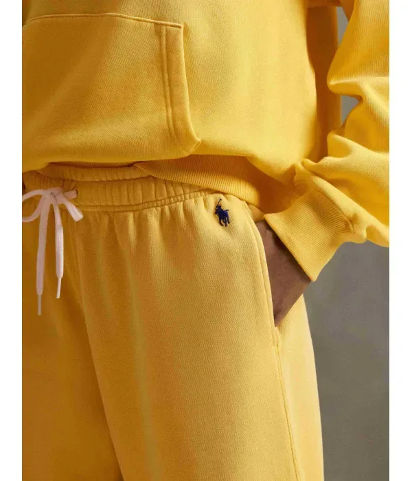 Спортивные штаны relaxed fit Polo Ralph Lauren, желтый — фото 4