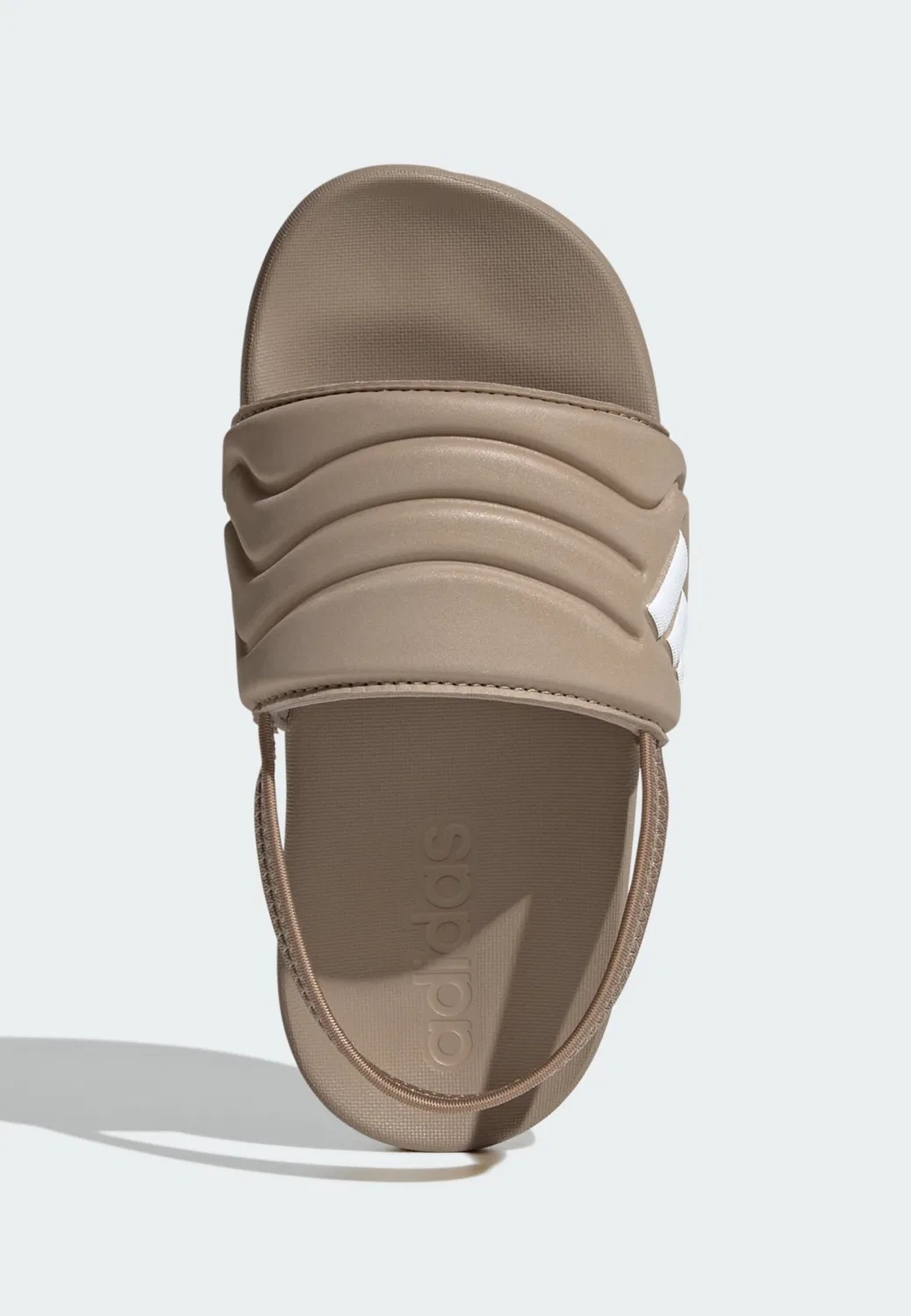 Сандалии Adidas Sportswear Adilette 2.0 коричневого цвета — фото 3
