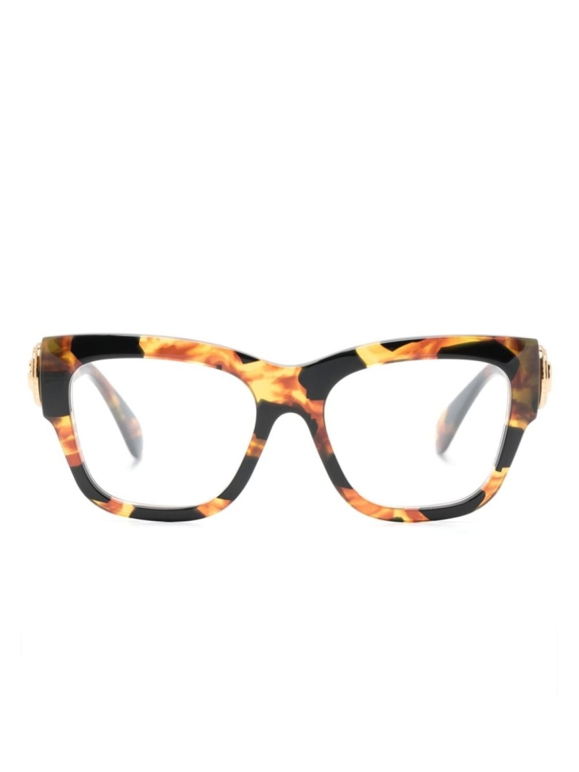 

Gucci Eyewear очки с логотипом Interlocking G, коричневый