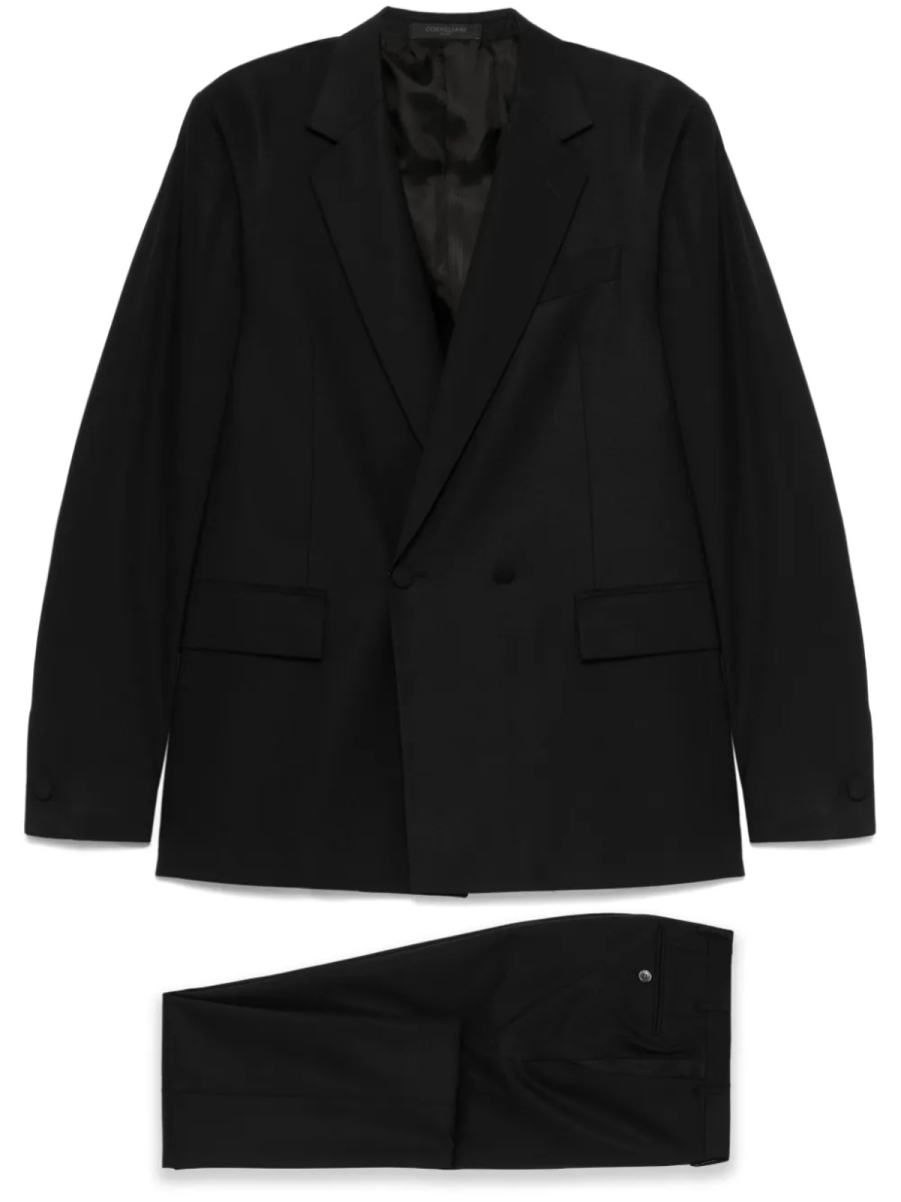 

Двубортный костюм Corneliani, черный
