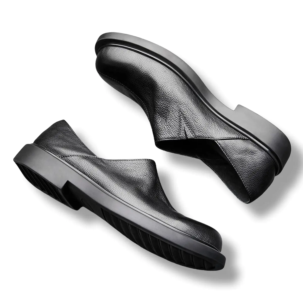 Мужские повседневные туфли Men's Brounvanm, красный кофе — фото 4