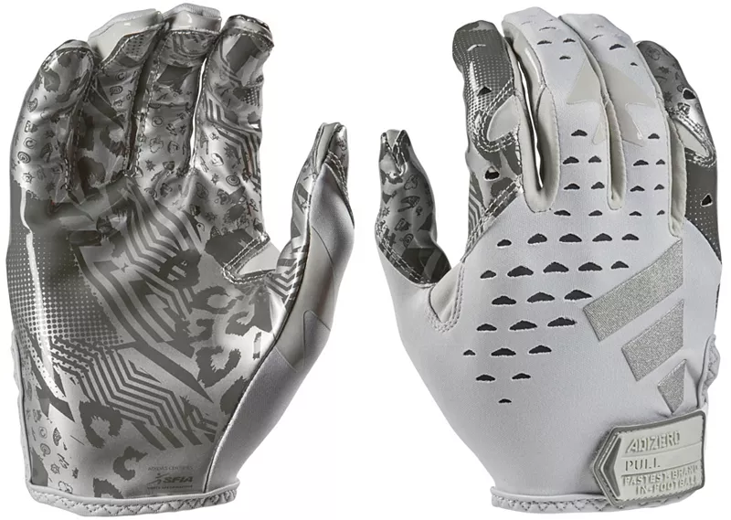 

Футбольные перчатки Adidas для взрослые Adizero 13 Moments DSG, цвет Gray/Silver