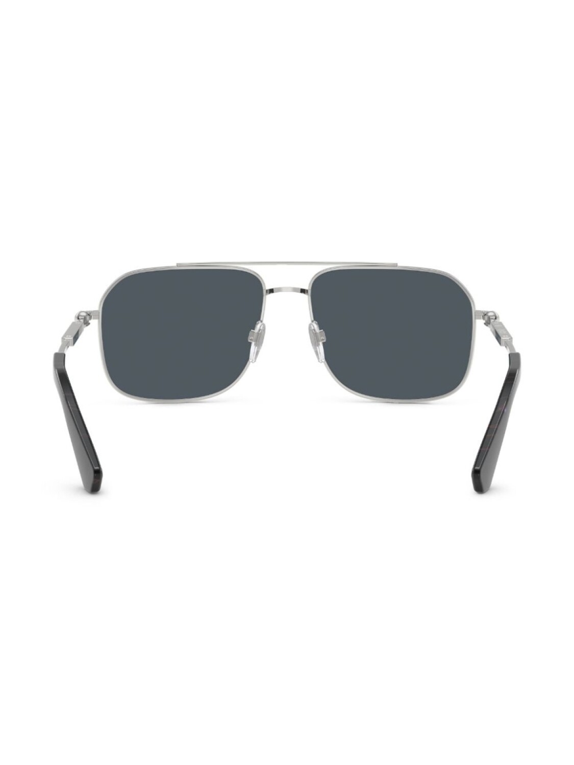 Солнцезащитные очки с логотипом Burberry Eyewear, серебряный — фото 4
