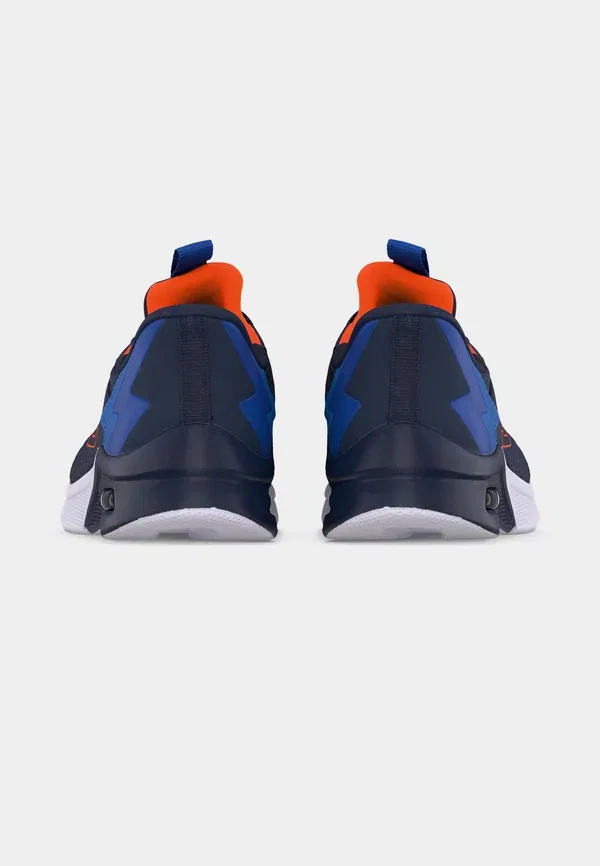 Кроссовки Skechers Microspec Max, темно-синий/голубой/оранжевый — фото 4