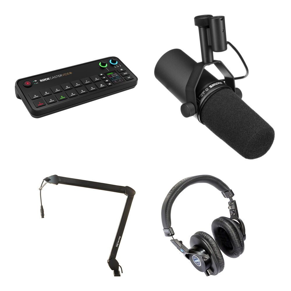 

RODE RODECaster Video All-in-One Production Console Pro Streamer Kit