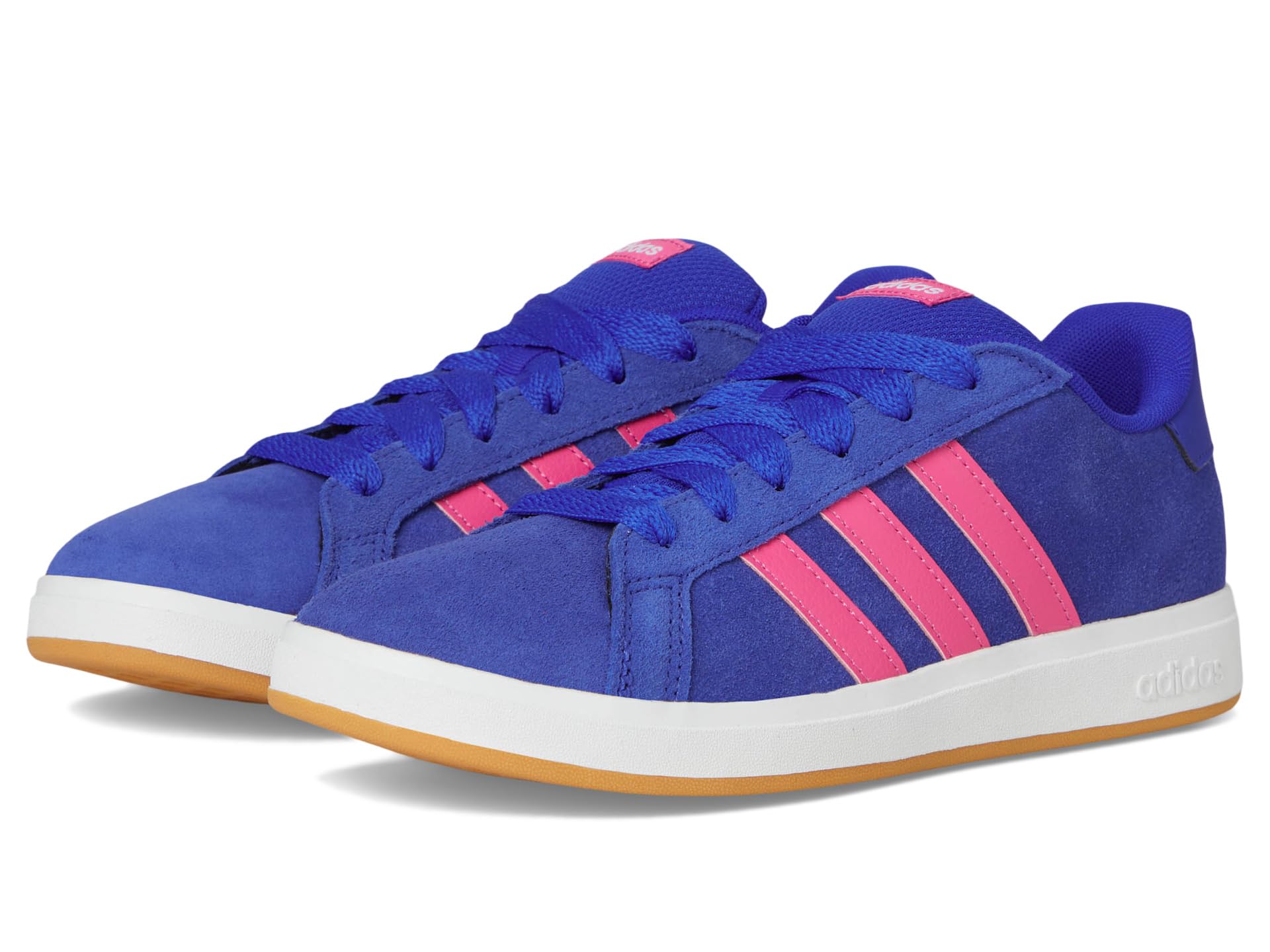 

Кроссовки Adidas Kids Grand Court 00S Sportswear Shoes, Lucid Blue/Pulse Magenta/White