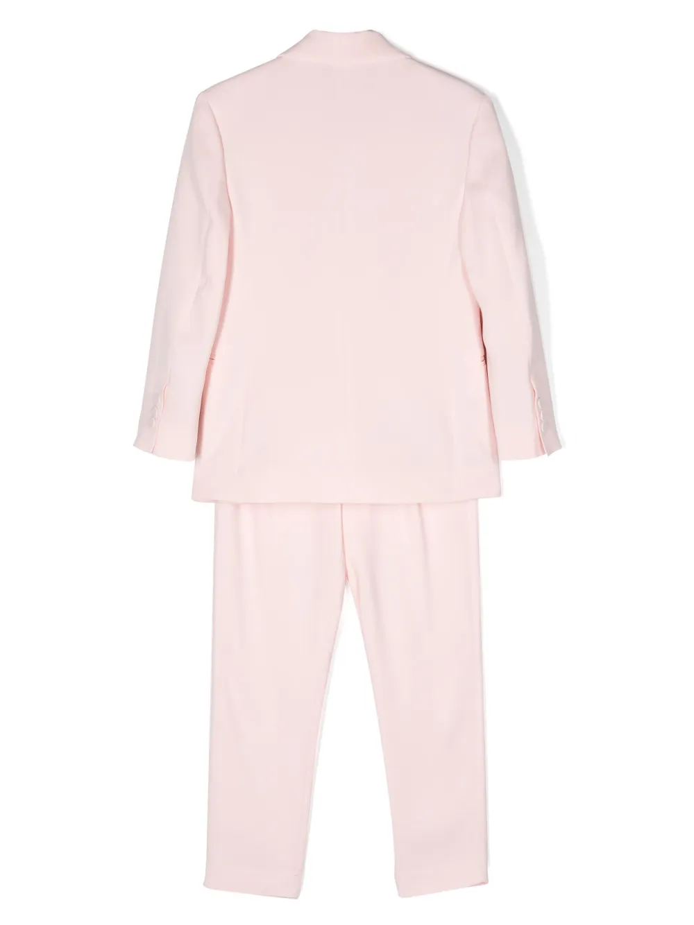 Костюм с однобортным пиджаком Stella McCartney Kids, розовый — фото 2