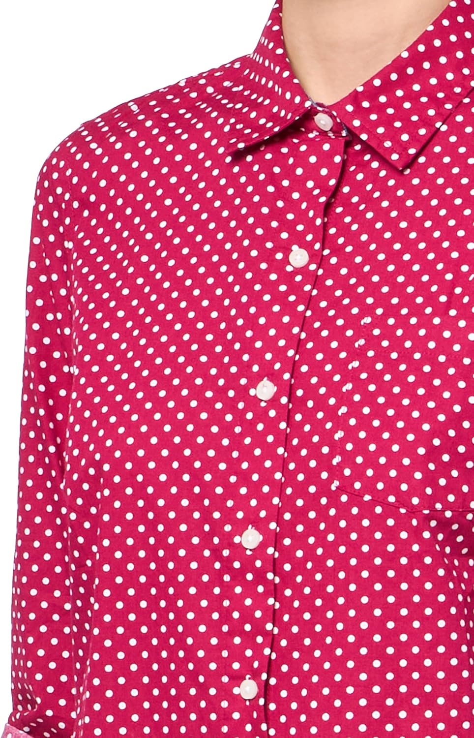 Женская клетчатая рубашка с люрексом Tommy Hilfiger на пуговицах, Persian Multi — фото 3