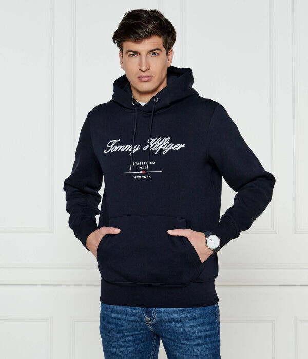 

Толстовка Tommy Hilfiger с принтом, синий