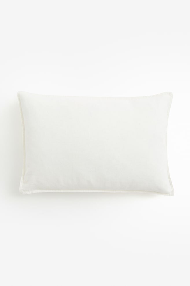 

Чехол на подушку из смеси льна H&M, 40x60 см, белый