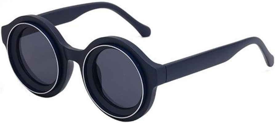 

Круглые солнцезащитные очки в стиле стимпанк для мужчин, роскошные винтажные, в маленькой оправе, панк, солнцезащитные очки для мужчин, защита от УФ-излучения UV400 LVTFCO, 8