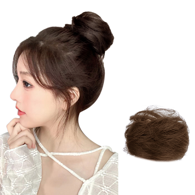 

Круговая накладка из натуральных волос круглой формы для свежего вида и полного контура против старения YOSEE