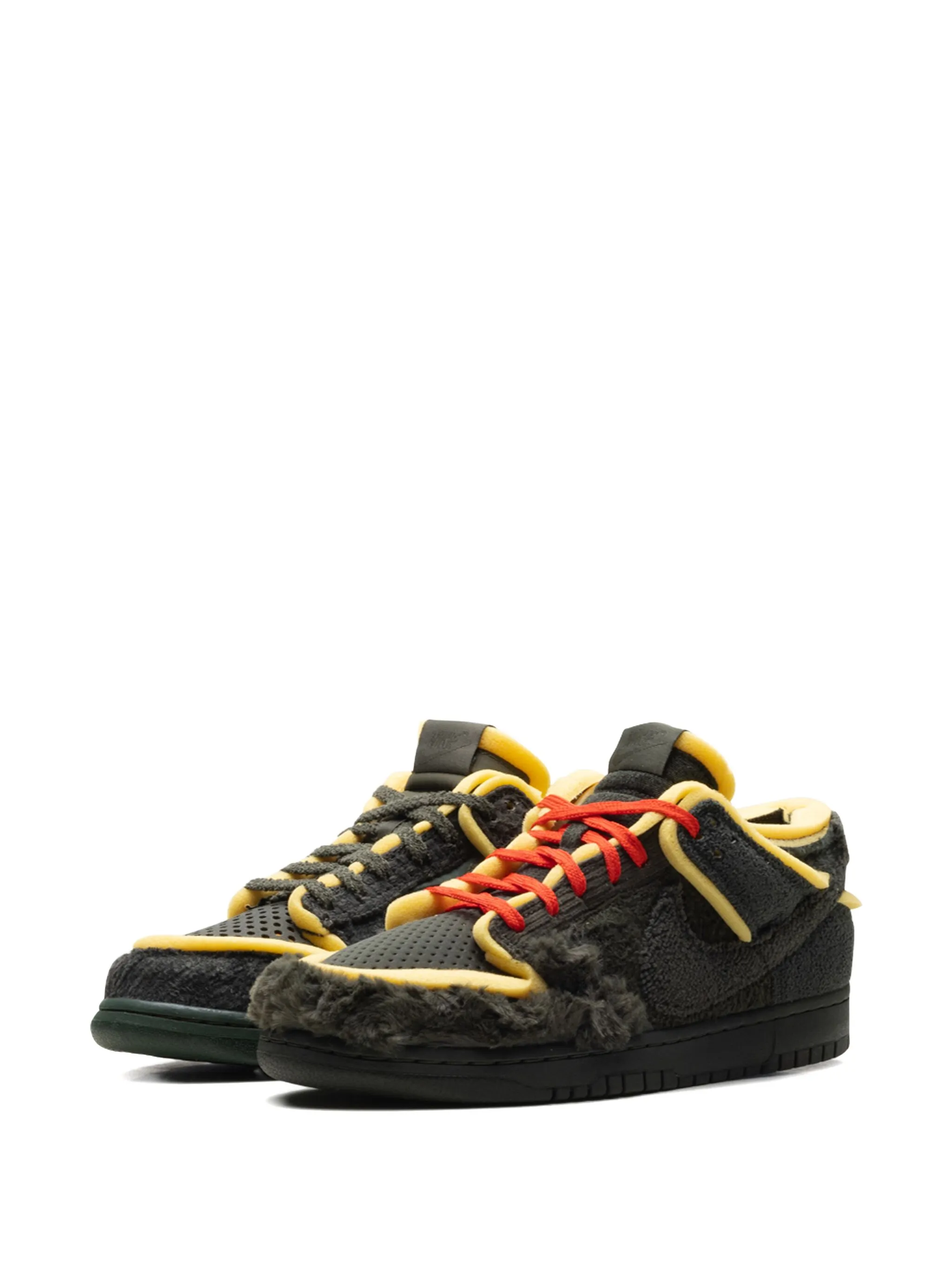 Кроссовки Dunk Low Nike, зеленый — фото 2