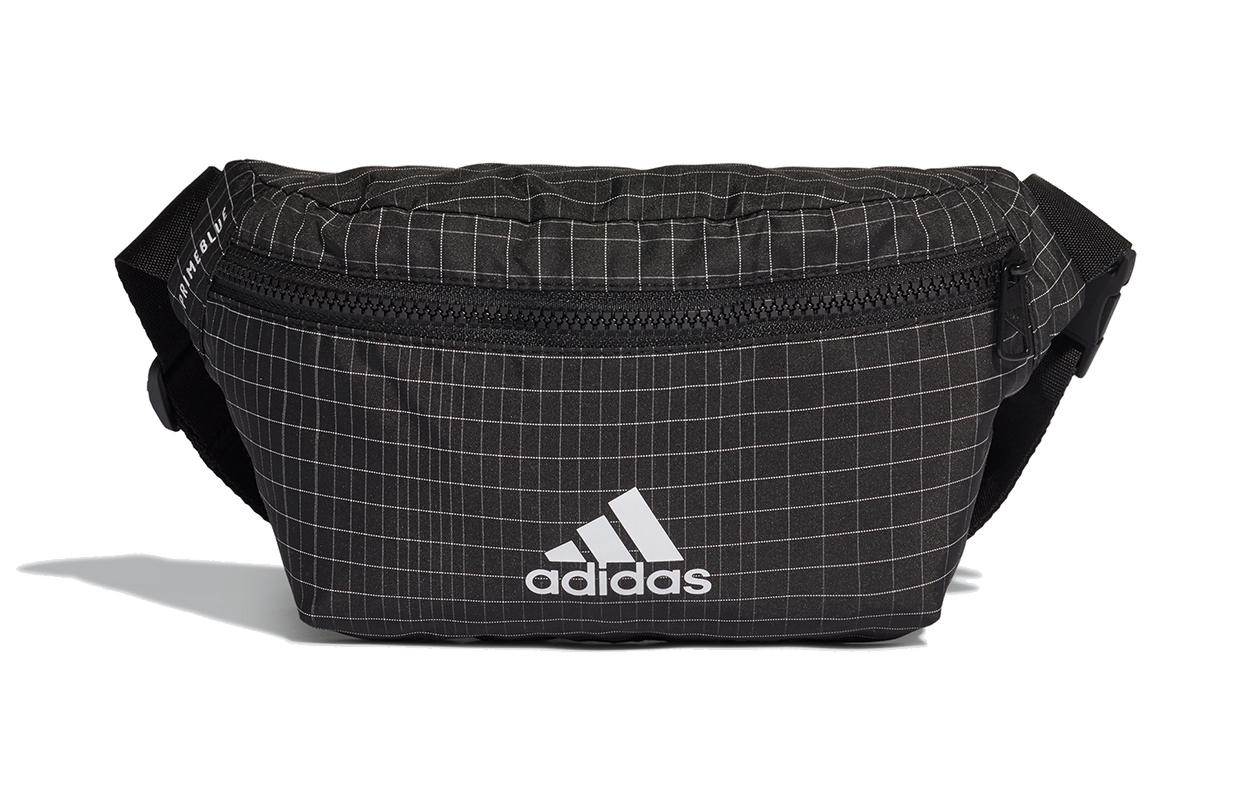

Adidas Чёрная поясная сумка из переработанного полиэстера унисекс, Black