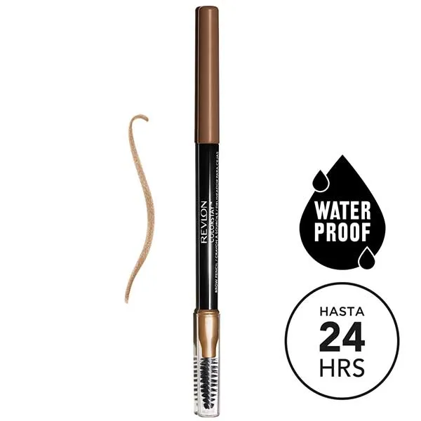 Карандаш для бровей Colorstay Brow Pencil Revlon, цвет soft brown — фото 3