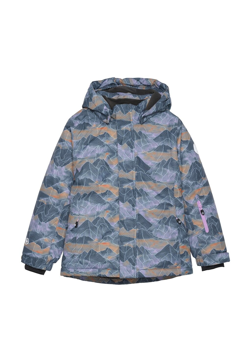 

Куртка зимняя Coski Aop Color Kids, цвет turbulence