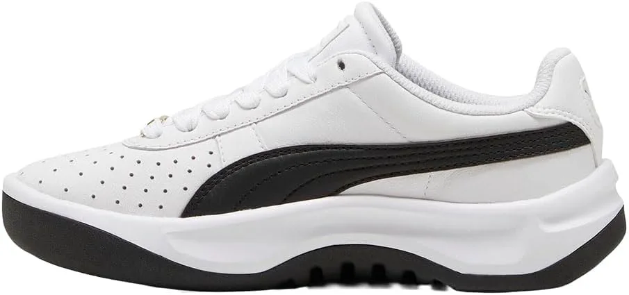 Детские кроссовки PUMA для мальчиков Gv Special с перфорацией и шнуровкой, повседневные - белые, белый/черный — фото 4