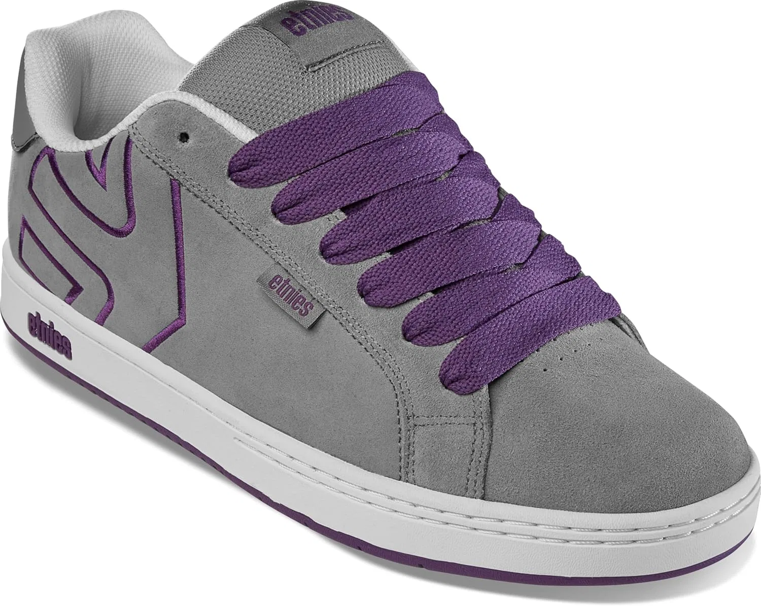 Кроссовки для скейтбординга Etnies Fader, серый/фиолетовый — фото 4