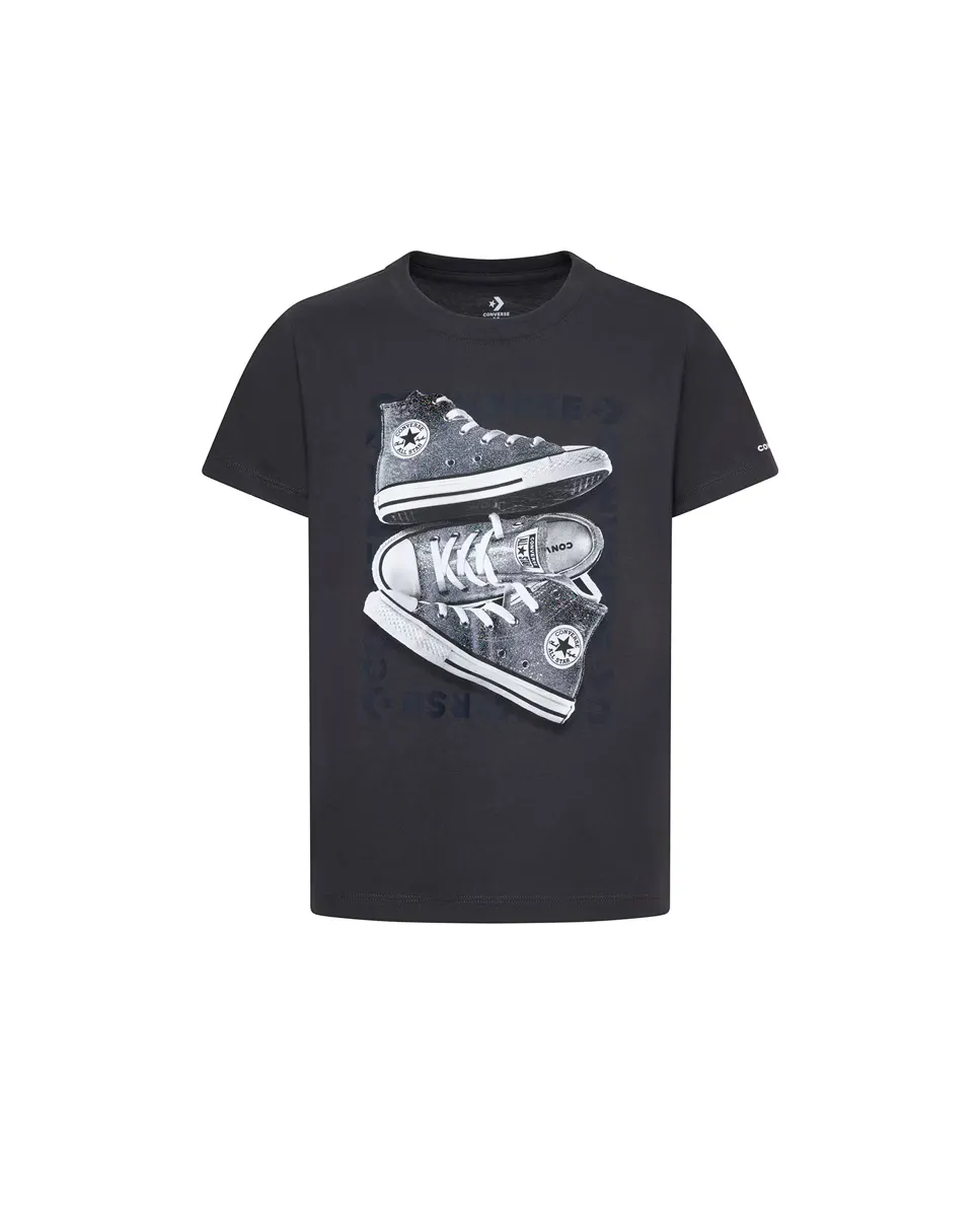 

Футболка с кедами Converse Shine, белый
