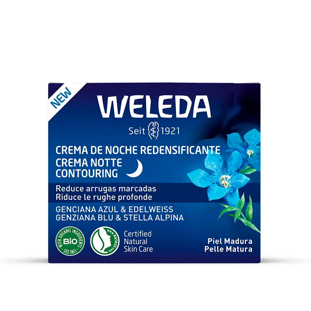 Крем для лица Weleda — Genciana azul y edelweiss crema de noche redensificante, 40 мл — фото 2