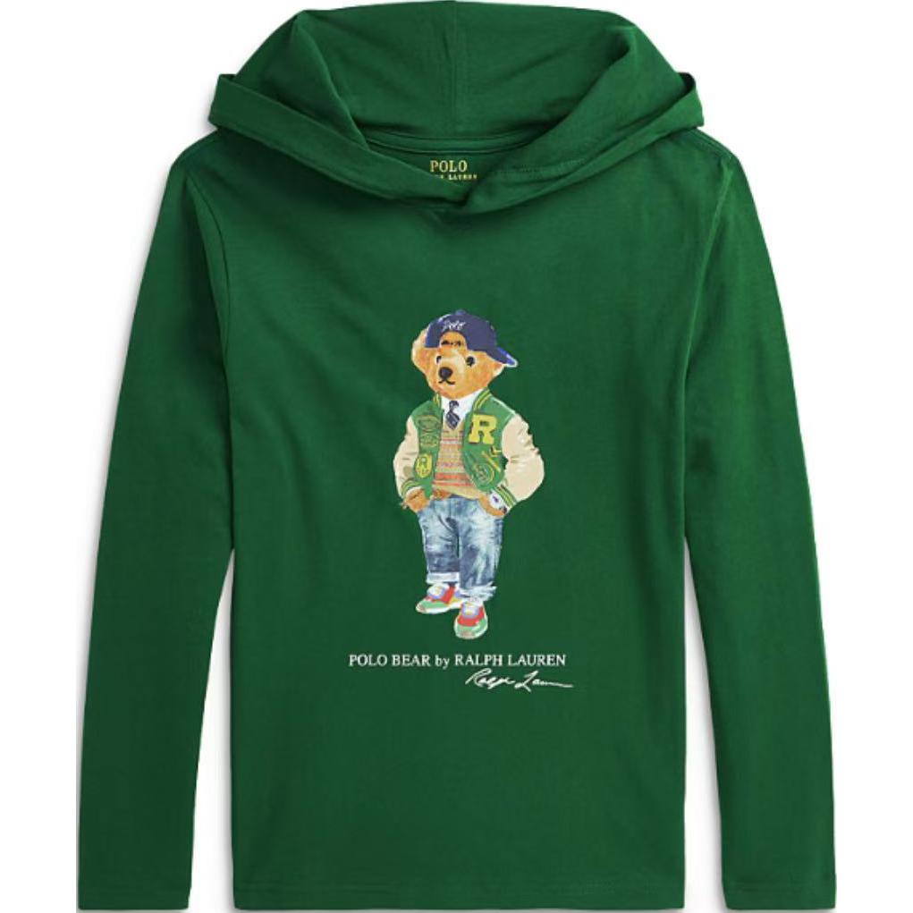 Polo Ralph Lauren Детская зеленая толстовка — фото 3