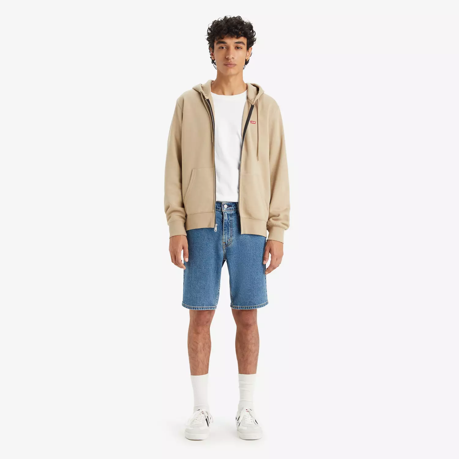 

445 спортивные мужские шорты 10 дюймов Levi's, цвет Hermes Swift Short - Medium Wash - Stretch