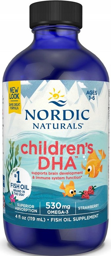 

Nordic Naturals Children's DHA Omega 3 для детей жидкость, со вкусом клубники, БАД, 119 мл Inna Marka